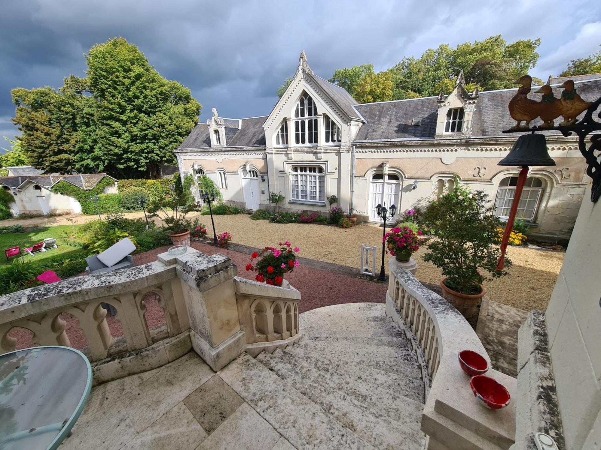 Domaine De L'Oie Rouge Acomodação com café da manhã Les Rosiers Exterior foto